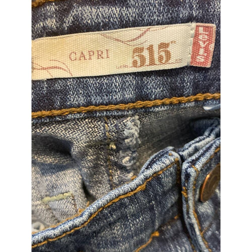 Levi's 515 capri jeans size 8 - Picture 3 of 11